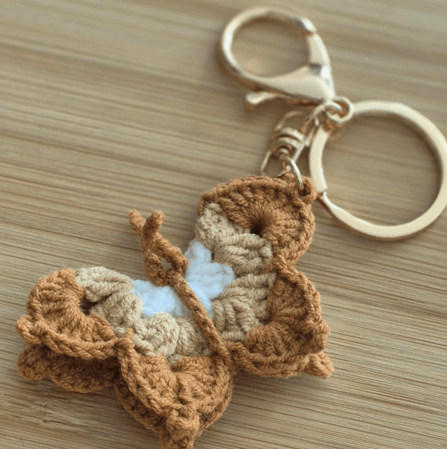 Cute butterfly key chain 