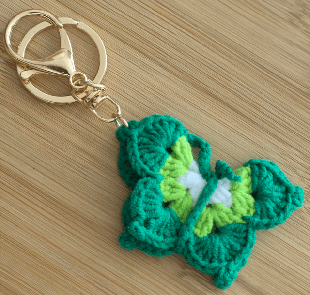 Cute butterfly key chain 